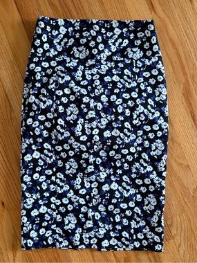 Express Floral Pencil Skirt